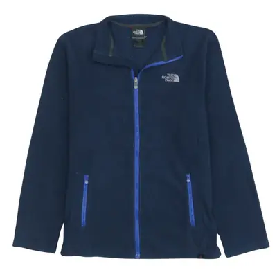 Vintage The North Face 90s Navy Blue Warm Hiking Fleece Jumper M