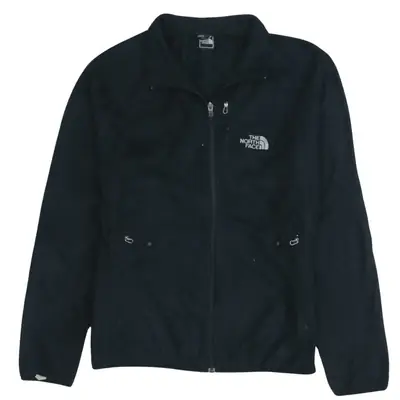 The North Face 90's Hiking Black Full Zip Fleece Jumper Women XLarge