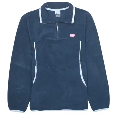 Nike 90's Vintage Navy Blue Fleece Hiking Jumper Small