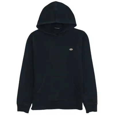 Dickies Vintage 90's Black Pullover Hoodie Small, Men's Cotton