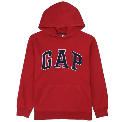 Gap 90's Retro Spellout Red Hoodie XXLarge (2XL) Pullover