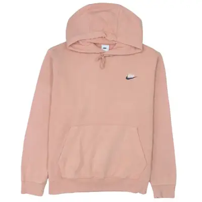 Nike Peach Hoodie 00s Y2K - Size Medium