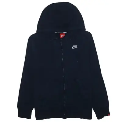 Nike 00's Y2K Hoodie Large Navy Blue