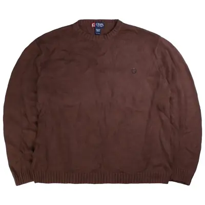 Chaps Ralph Lauren Knitted Heavyweight Crewneck Jumper / Sweater XLarg