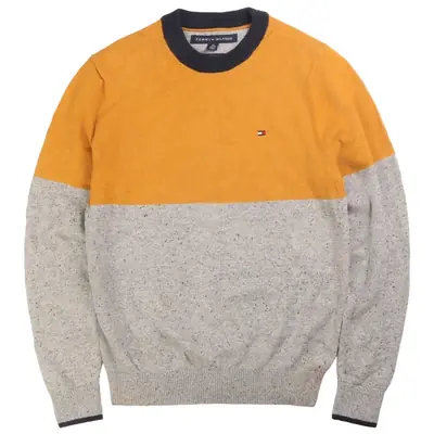 Tommy Hilfiger Knitted Crewneck Jumper / Sweater XSmall Grey