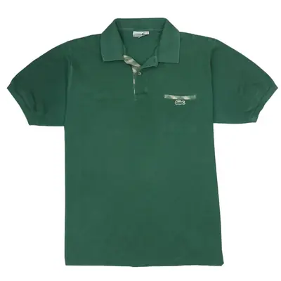Vintage Lacoste 90's Short Sleeve Polo Shirt XLarge Green
