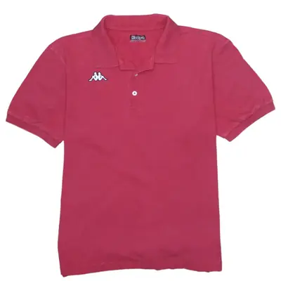 Kappa Vintage 90's Red Polo Shirt XL | Short Sleeves, Retro Style