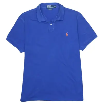 Vintage Polo Ralph Lauren 90's Men’s XL Blue Polo Shirt