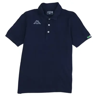 Vintage Kappa 90's Navy Blue Polo Shirt, Men's Small