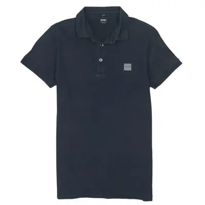 Authentic Vintage HUGO BOSS 90's Black Polo Shirt | Medium | Classic F