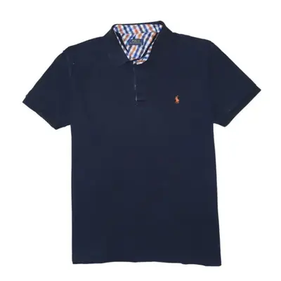 Polo Ralph Lauren Navy Blue Polo Shirt Boy's 3XL Embroidered Pony Logo