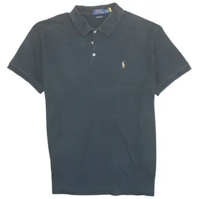 Polo Ralph Lauren Black Polo Shirt Men’s XLarge Embroidered Pony Logo 