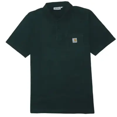 Carhartt Green Polo Shirt - Size L
