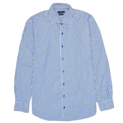 Vintage 90's Tommy Hilfiger Blue Long Sleeve Button-Up Shirt XLarge