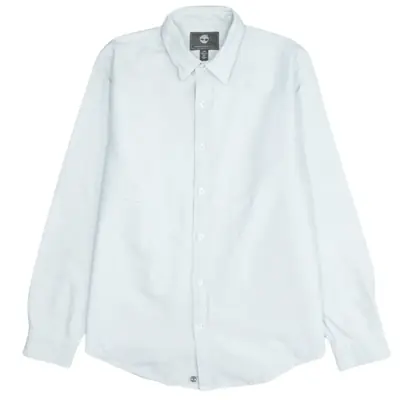 Timberland 90's Vintage Men's Large White Button Up Shirt