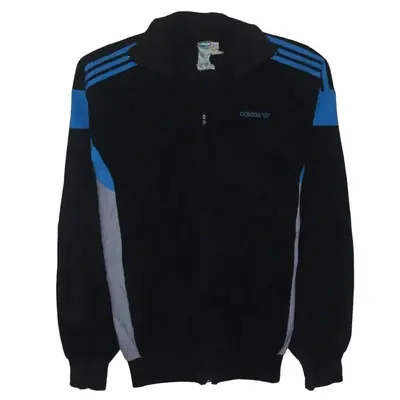 Adidas Black Track Jacket 80s - Size M