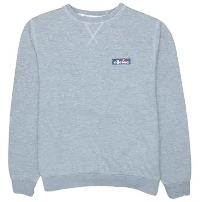 Ellesse Vintage 90's Grey Crew Neck Sweatshirt XLarge
