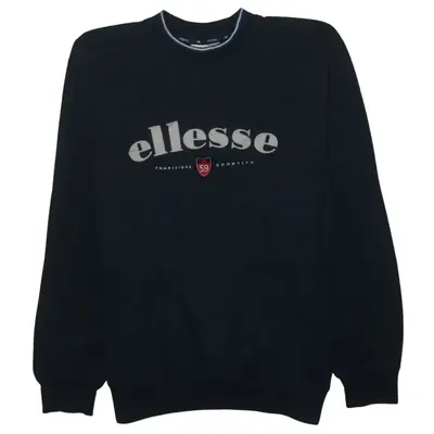 Ellesse 90's Sweatshirt Medium Black