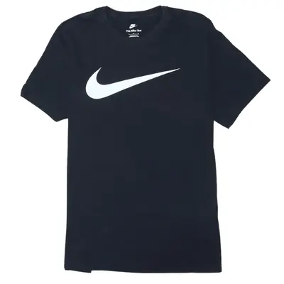Nike Black T-Shirt M - Classic Swoosh Logo