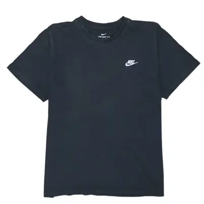 Nike 90's Swoosh Vintage Black T-Shirt Men's Large