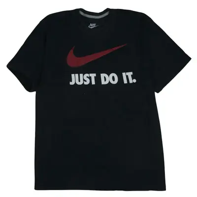 Nike 90's Crew Neck T-Shirt XXLarge (2XL) Black with Center Swoosh
