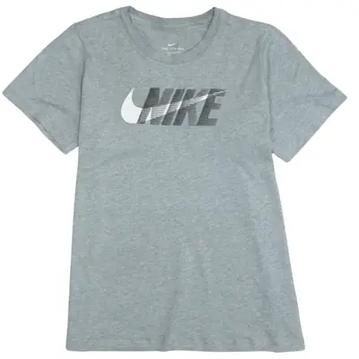 Licensed Nike 90s Vintage Grey Crew Neck Swoosh Large Women's Tee