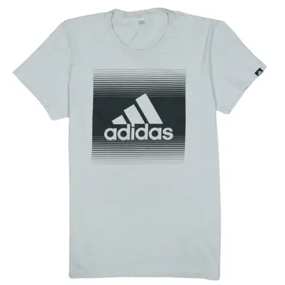 Adidas 90's Spellout Short Sleeves T Shirt Medium White