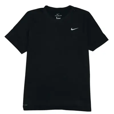 Vintage Nike 90's Swoosh Black Short Sleeve T-Shirt Large