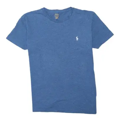 Polo Ralph Lauren Heather Blue T Shirt Men's Medium Embroidered Pony L