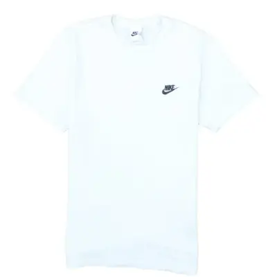 Nike White T-Shirt 00s Y2K - Size M