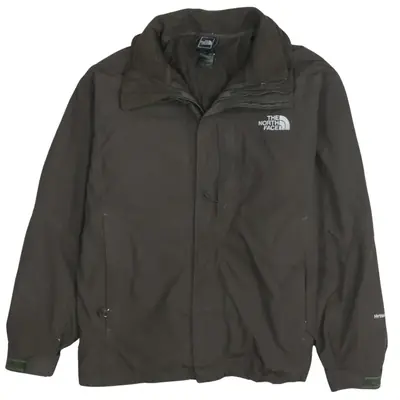 Vintage The North Face 90's Brown Lightweight Windbreaker Medium