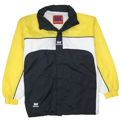 Helly Hansen 90's Black XLarge Lightweight Full Zip Windbreaker