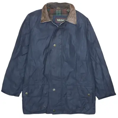 Timberland 90's Lightweight Men's Small Navy Blue Windbreaker