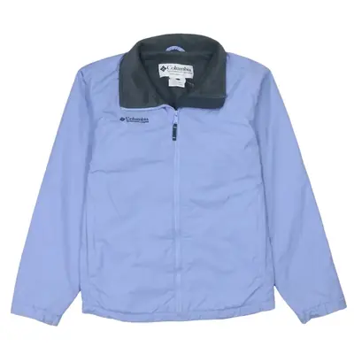 Columbia 90's Purple Lightweight Full Zip Windbreaker Large