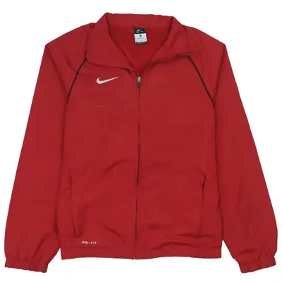 Vintage Nike 90's Swoosh Men's Small Red Windbreaker Jacket