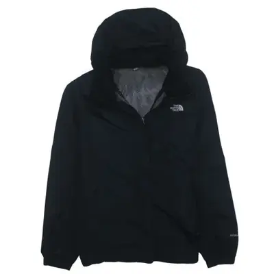 The North Face Black Lightweight Hooded Jacket - Size Medium