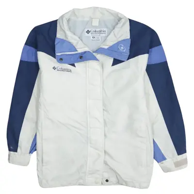 Columbia 90's Vintage Lightweight Navy Blue Windbreaker Women's Medium