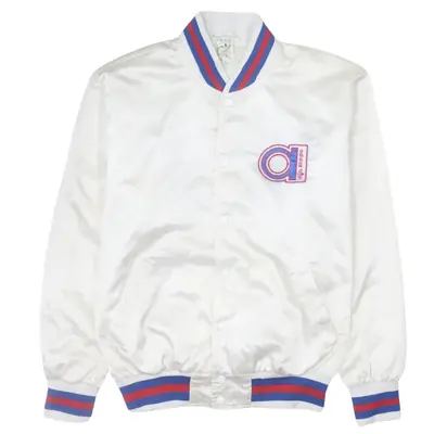 Vintage Adidas 90's White Lightweight Windbreaker Large
