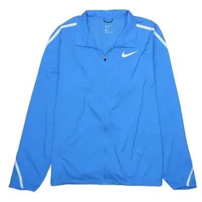 Nike 90's Swoosh Full Zip Blue Windbreaker Men's Small