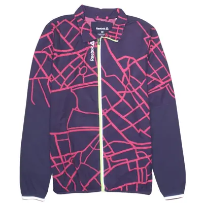 Reebok 90's Vintage Women's Purple Windbreaker Jacket Medium