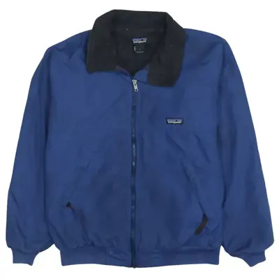 Patagonia 90's Vintage Navy Blue Medium Lightweight Windbreaker
